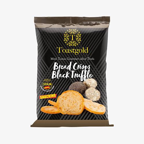 Toastgold Gourmet Crisp Φουρνιστά με Γεύση Μαύρη Τρούφα 80g