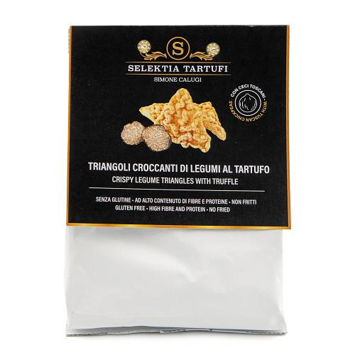 Crispy Baked Legume Chips with Truffle Flavor 30gr.