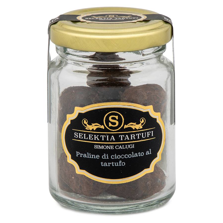 Black Chocolate Pralines with Truffle 135gr.