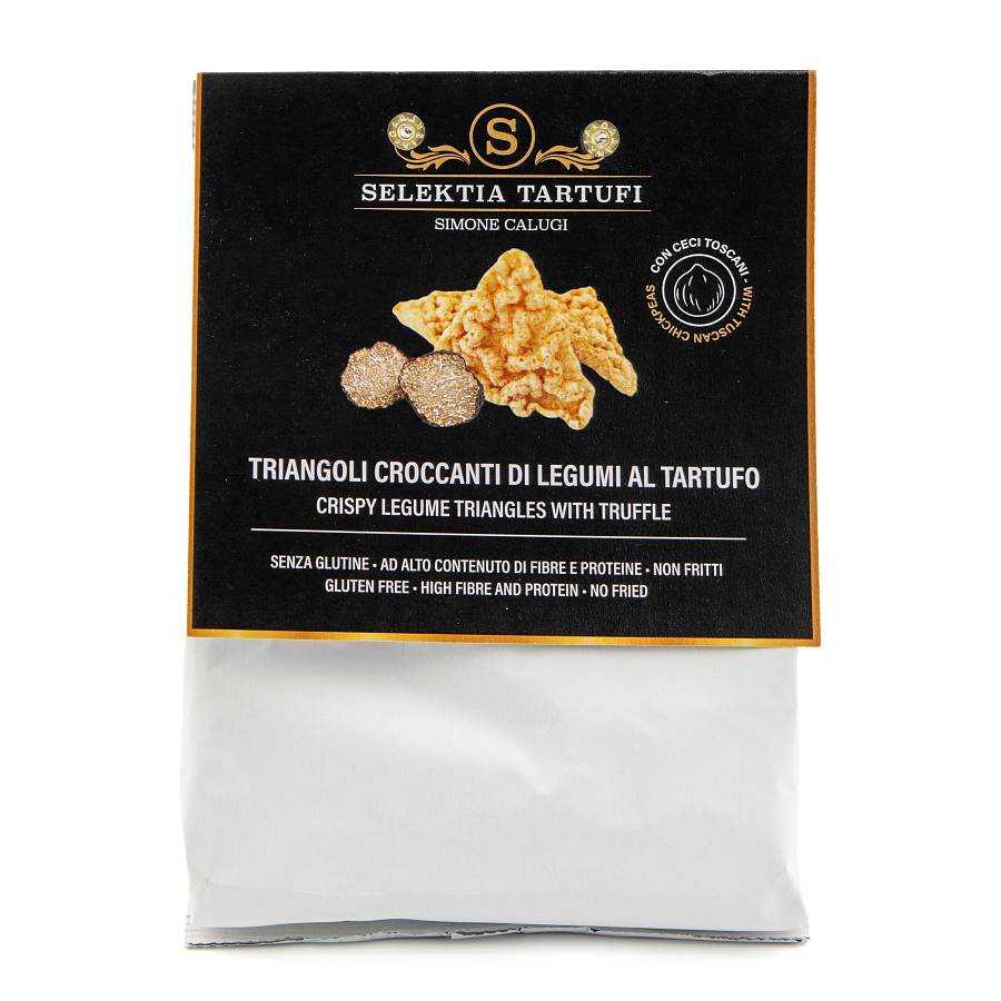 Crispy Baked Legume Chips with Truffle Flavor 30gr.